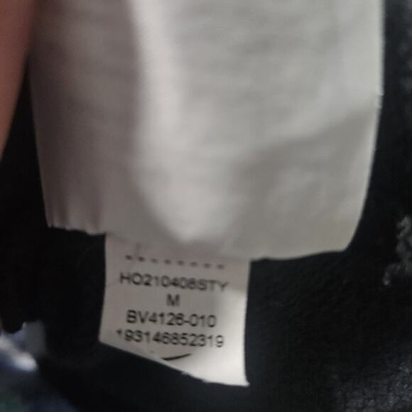 Nike Mens Medium Hoodie Solo Swoosh Spell Out Sportswear Club Athleisure Gorp - Picture 6 of 9